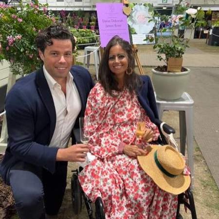 Deborah James and her husband